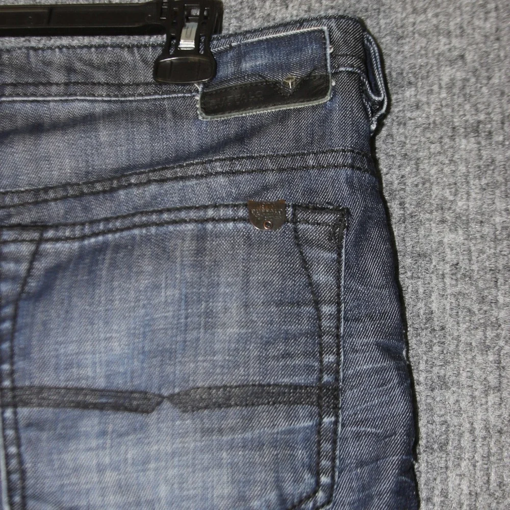 Buffalo David Bitton‎ Driven Jeans Mens 36 Blue Distressed Denim W36 L30.5